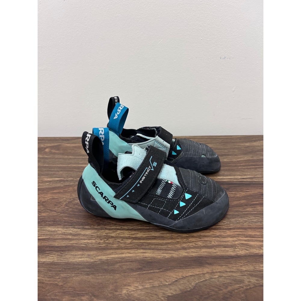 Scarpa Instinct VS WMN Womens Climbing Shoes Aqua Black 36.5 70013-002.1